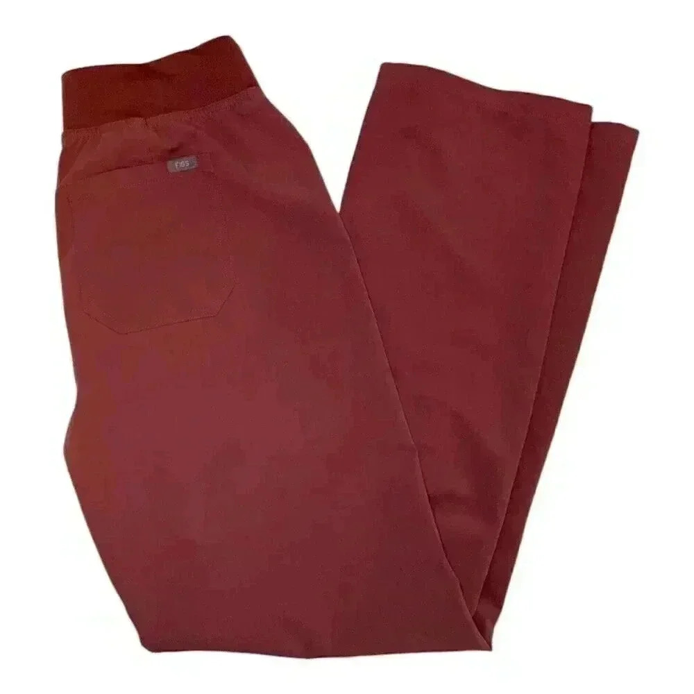 FIGS High Waisted Livingston Basic Scrub Pants - MAUVE  - MED TALL